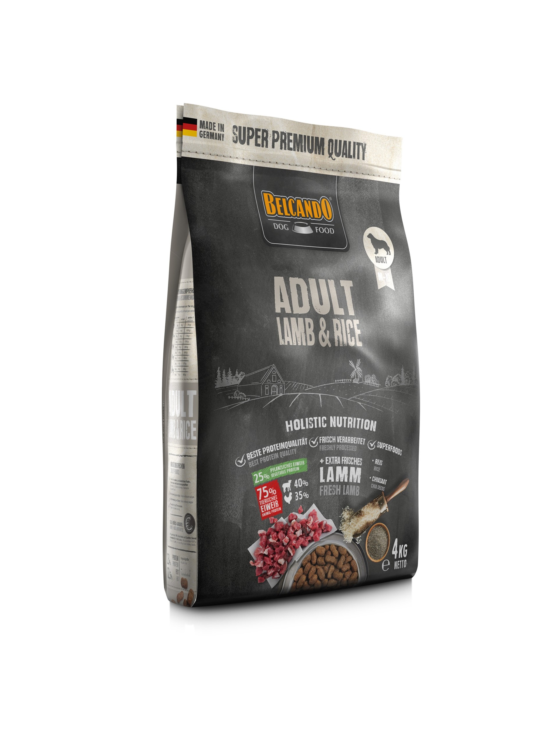 BELCANDO ADULT LAMB & RICE 4kg